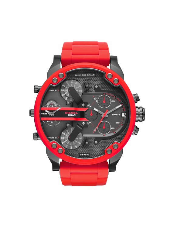 Diesel Diesel Uhr The Daddies Series DZ7370 Rot