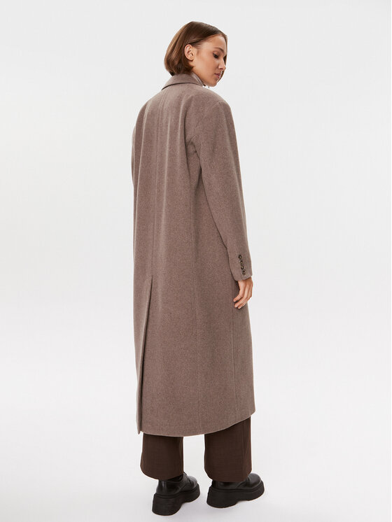 Herskind Herskind Wollmantel Wanda 4908816 Beige Regular Fit