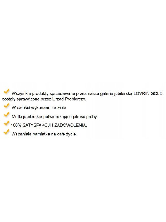 Lovrin Lovrin Bransoletka 42603 Złoty