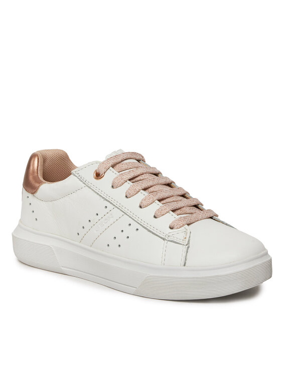 Geox Geox Tenisice J Nettuno Girl J45GCB 08554 C1Z8W S Bijela