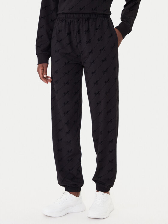 HUGO HUGO Pantaloni da tuta Lokky 50545211 Nero Regular Fit