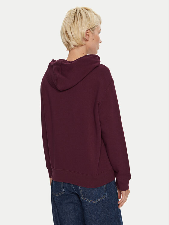 Gap Gap Sweatshirt 463506-02 Dunkelrot Regular Fit