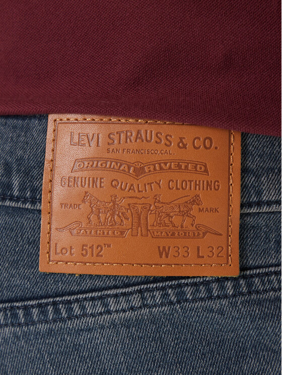 Levi's® Levi's® Jeansy 512™ 28833-1416 Tmavomodrá Slim Taper Fit