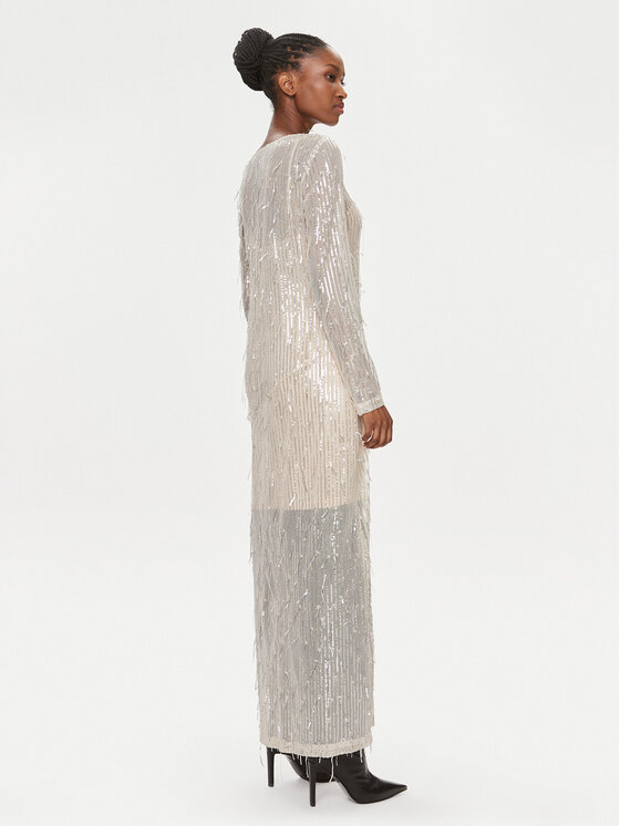 Herskind Herskind Rochie de seară 4994989 Bej Regular Fit