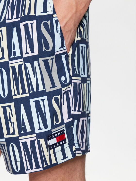 Tommy Jeans Tommy Jeans Strandshorts DM0DM15971 Dunkelblau Regular Fit