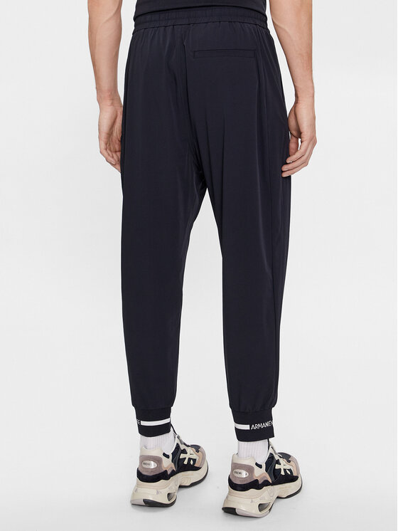 Armani Exchange Armani Exchange Melegítő alsó 3DZPL2 ZN3GZ 1583 Sötétkék Regular Fit