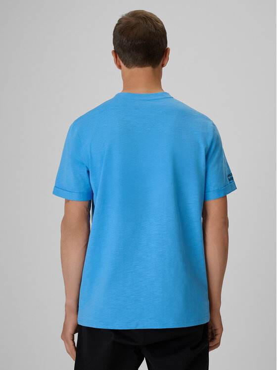 4F 4F T-Shirt LAKESIDE ESCAPE Niebieski Regular Fit