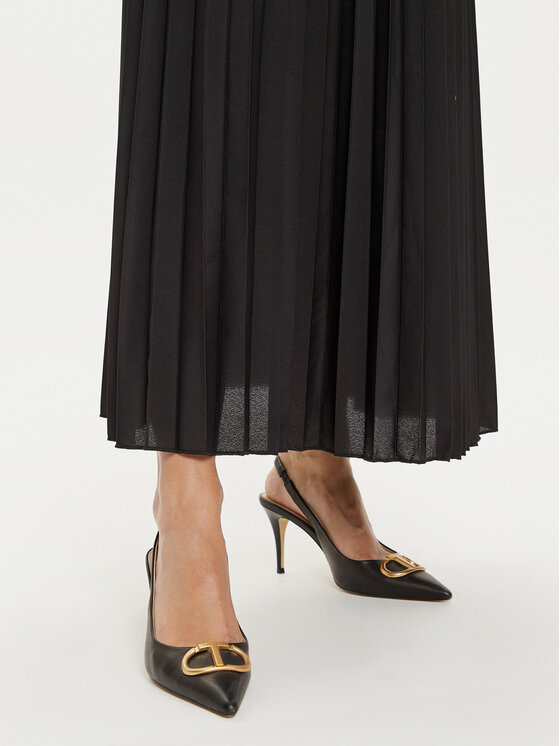 Vero Moda Vero Moda Plisēti svārki Soma 10316237 Melns Regular Fit