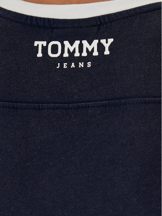 Tommy Jeans Tommy Jeans T-Shirt DW0DW22760 Tmavomodrá
