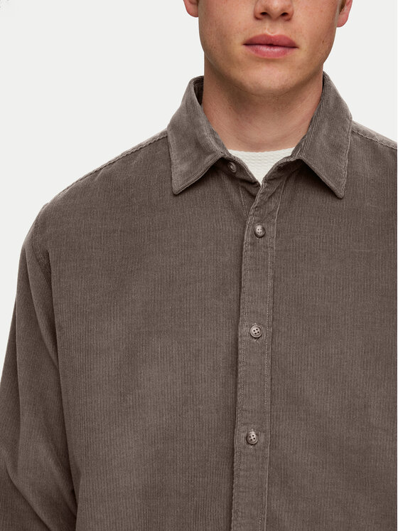Selected Homme Selected Homme Cămașă Gowen 16090182 Gri Regular Fit