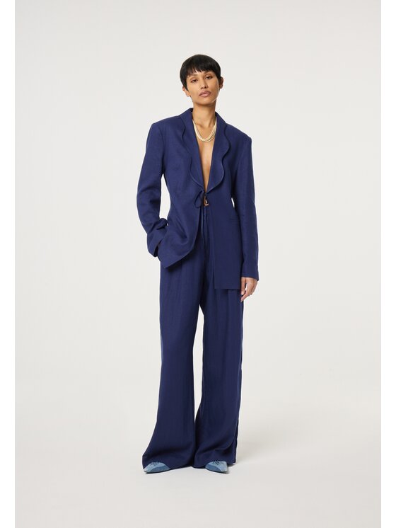 Fabienne Chapot Fabienne Chapot Marynarka 6138-1770-98 Niebieski jasny Slim Fit