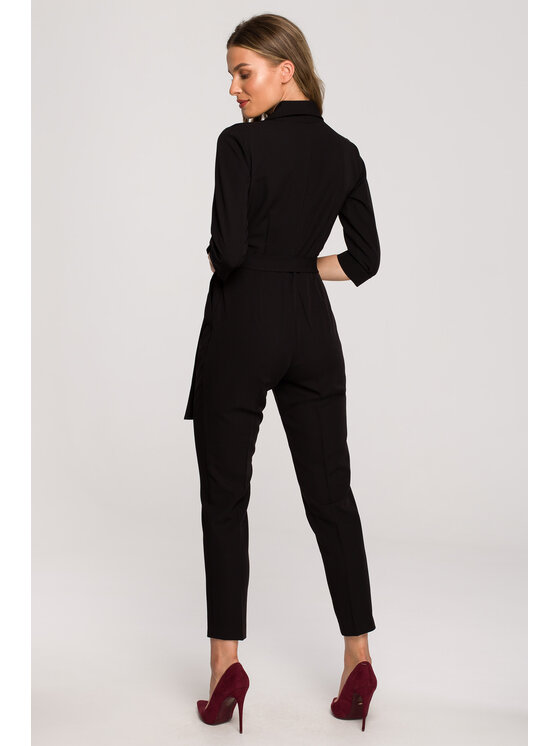 Stylove Stylove Overal S316 Černá Regular Fit