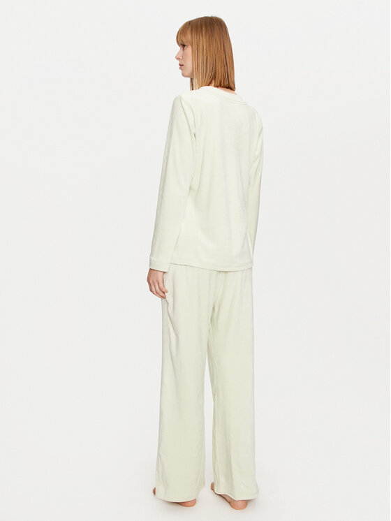Selmark Selmark Piżama Polar Soft P6273 Zielony Regular Fit