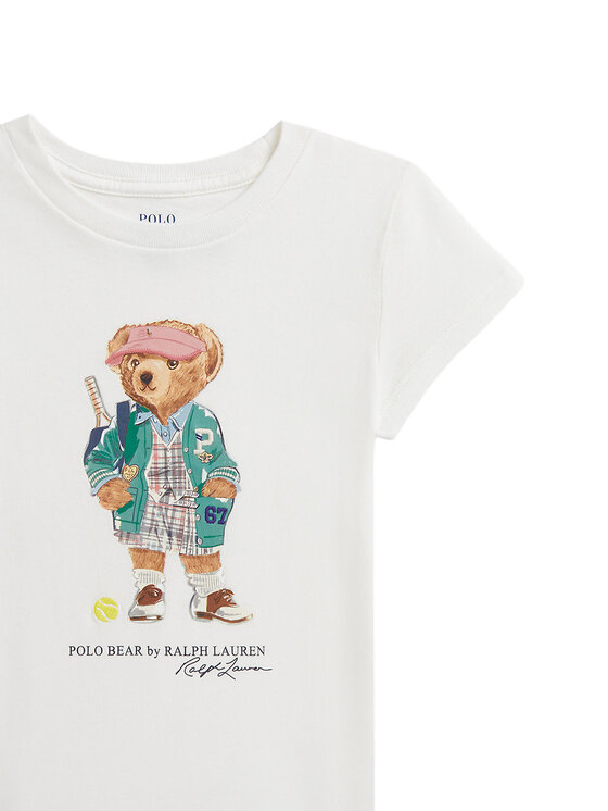 Polo Ralph Lauren Polo Ralph Lauren T-shirt 312971122002 Bijela Regular Fit