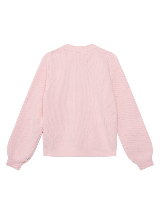 Tommy Hilfiger Tommy Hilfiger Кардиган KG0KG08953 D Розов Regular Fit