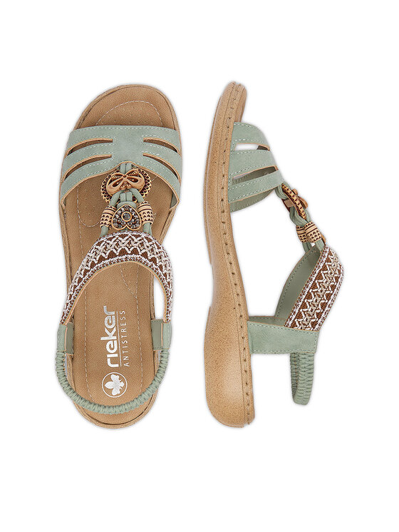 Rieker Rieker Sandalen CEO-61855-52 Hellgrün