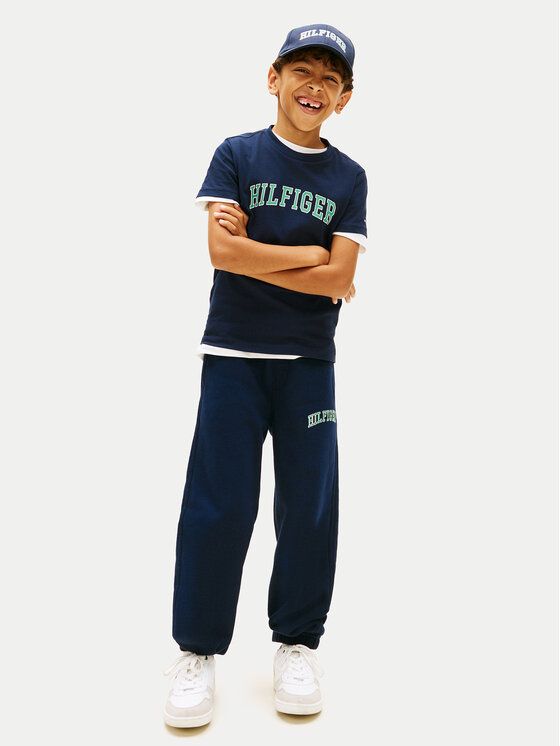 Tommy Hilfiger Tommy Hilfiger T-shirt KB0KB10420 Tamnoplava Regular Fit