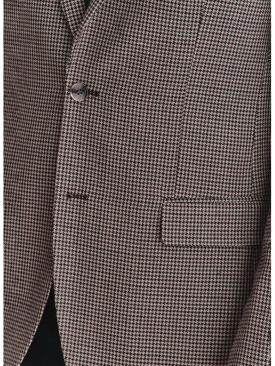 Pako Lorente Pako Lorente Marynarka P25WF-3X-006 Brązowy Slim Fit