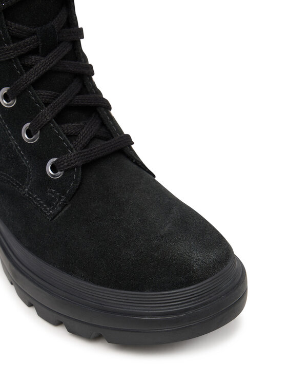 Geox Geox Botine J Kiddartah Wpf J56NDA 00022 C9999 S Negru