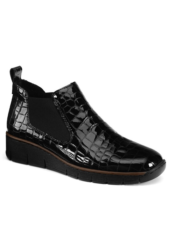 Rieker Rieker Klassische Stiefeletten 53794-01 Schwarz