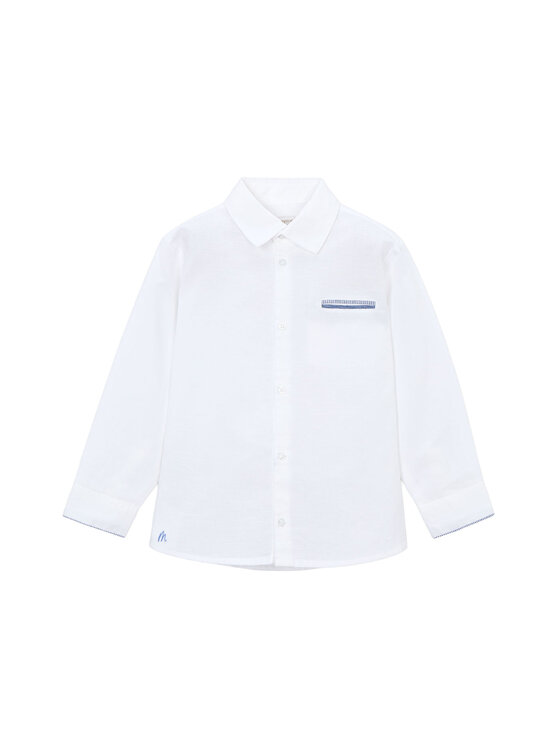 Mayoral Mayoral Košeľa 3117 Biela Regular Fit