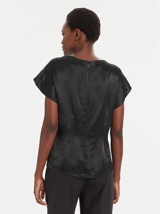 BOSS BOSS Bluse Bavati 50541815 Schwarz Slim Fit