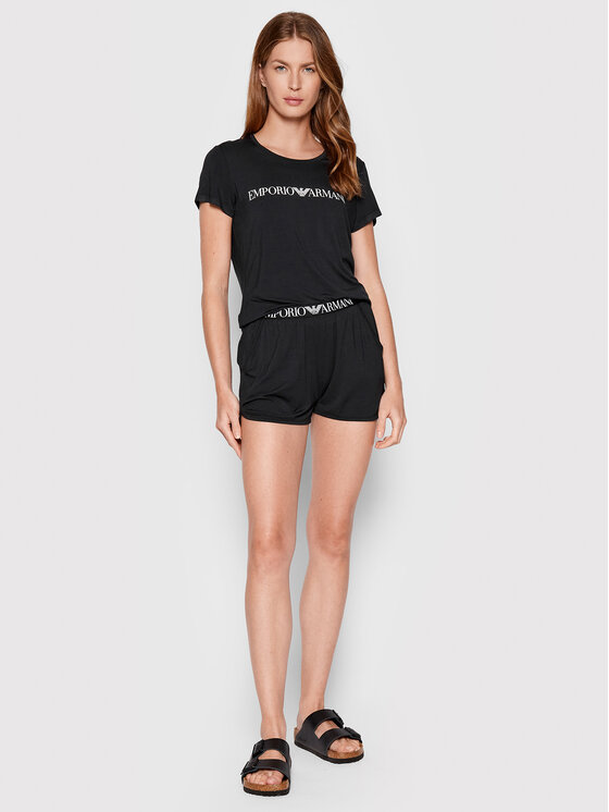 Emporio Armani Emporio Armani T-Shirt 262725 2R314 00020 Czarny Regular Fit