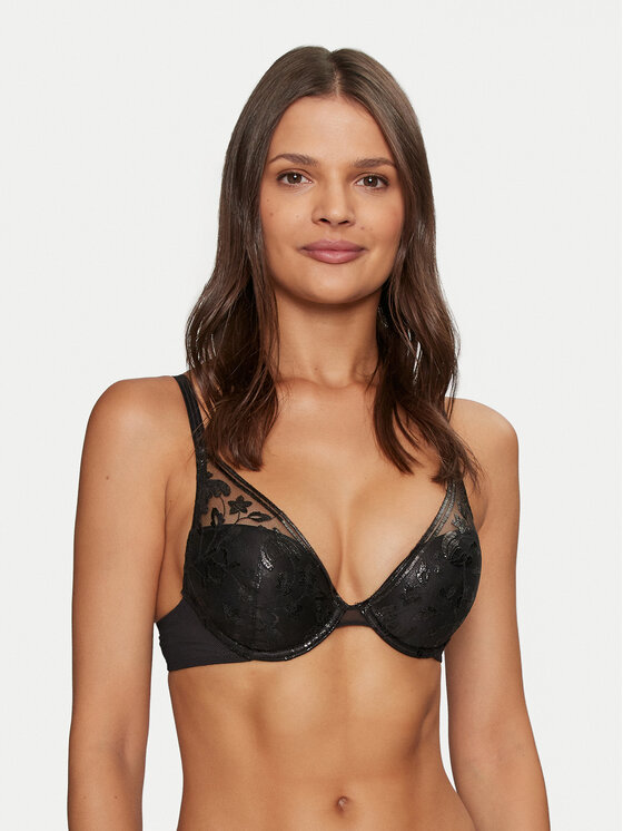 Push-up-BH Chantelle, Größe 85D Schwarz Philter C22CNR