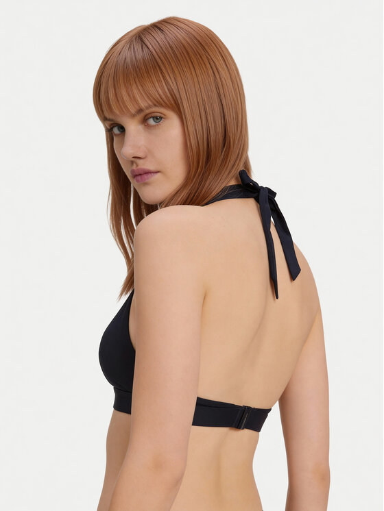 Tommy Hilfiger Tommy Hilfiger Bikinio viršus UW0UW06358 Tamsiai mėlyna