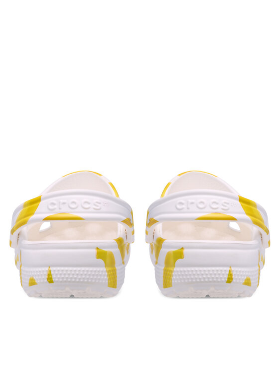Crocs Crocs Klapki Classic Fresh Fruits Clog 211008 Biały