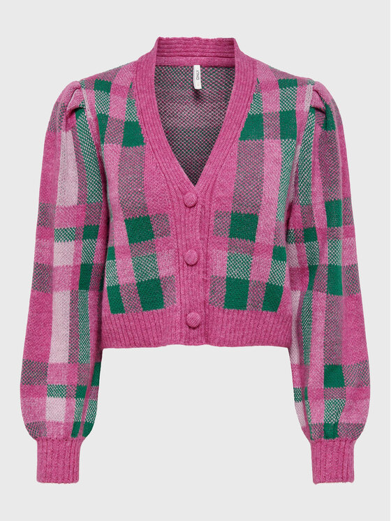 ONLY ONLY Кардиган Kelly 15260251 Розов Regular Fit