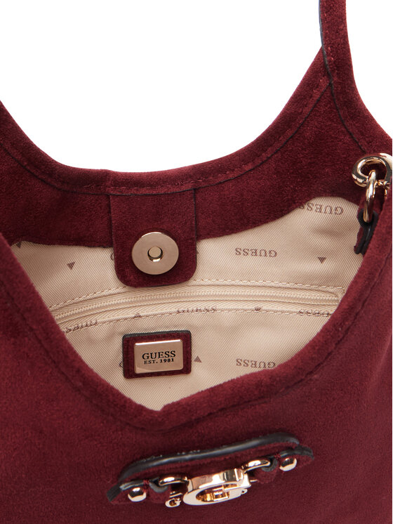 Guess Guess Сумка Samantha Mini HWSG23 13750 Бордовий