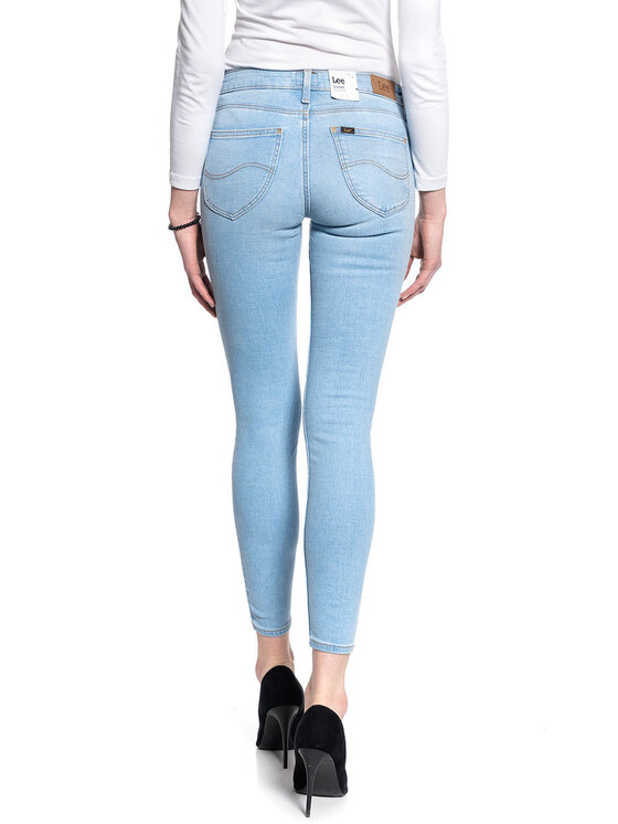 Lee Lee Jeansy SCARLETT Niebieski Skinny Fit