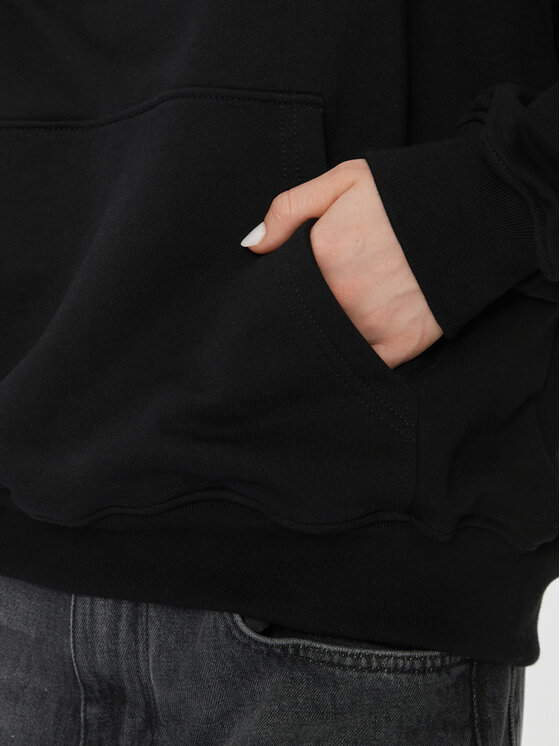 2005 2005 Bluza Unisex Hot Dogs Czarny Oversize