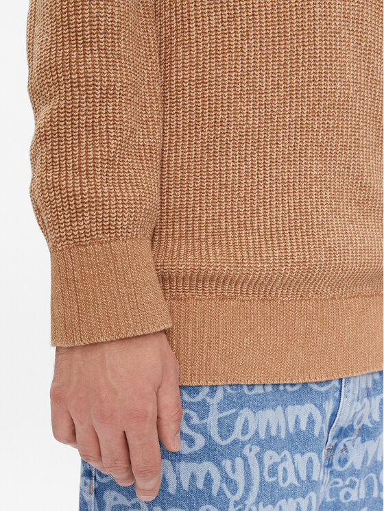 Tommy Jeans Tommy Jeans Πουλόβερ Tonal Xs Badge DM0DM17776 Μπεζ Regular Fit