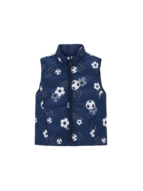 Mayoral Mayoral Vestă elegantă 3380 Bleumarin Regular Fit