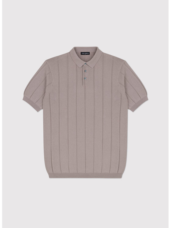 Pako Lorente Pako Lorente Polo P26WF-TX-005 Szary Regular Fit