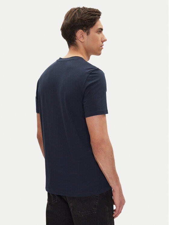Mustang Mustang T-Shirt Austin 1016279 Σκούρο μπλε Regular Fit