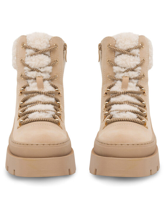DeeZee DeeZee Μποτάκια QUEENIE WS6151-03 Μπεζ