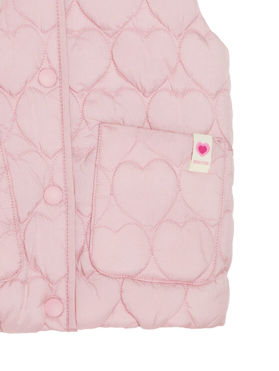 United Colors Of Benetton United Colors Of Benetton Жилет 2YCUGJ00L Рожевий Regular Fit