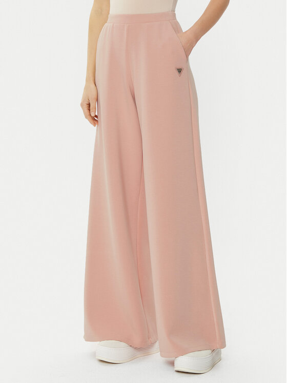 Guess Guess Pantaloni di tessuto V4YB07 KCAY2 Rosa Regular Fit
