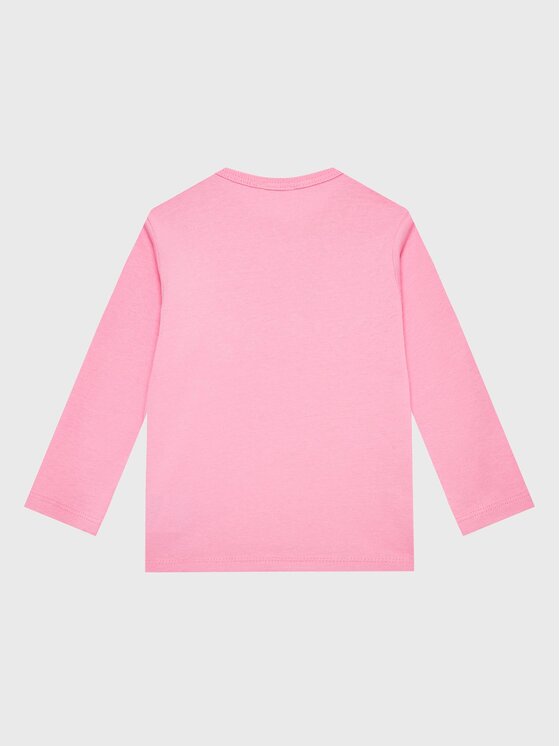 United Colors Of Benetton United Colors Of Benetton Bluzka 3I9WA1001 Różowy Regular Fit