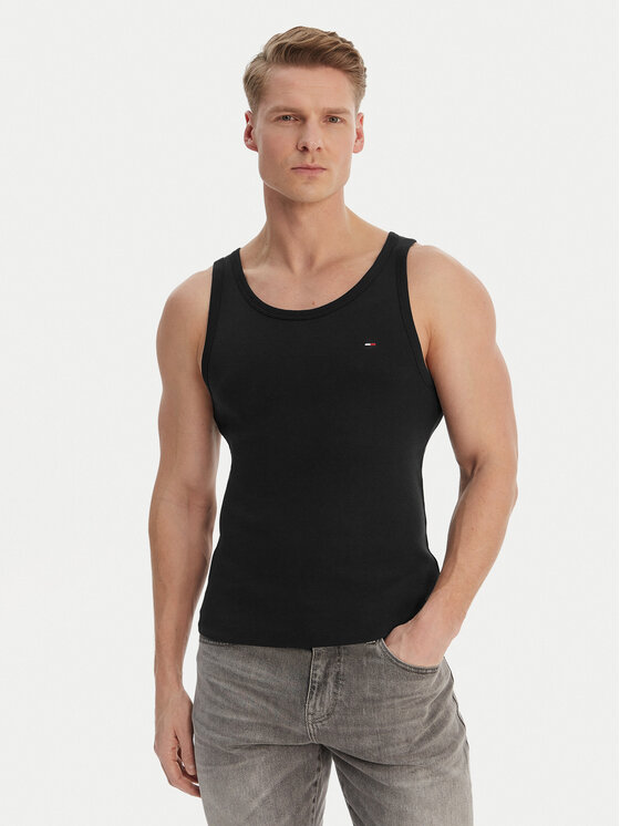 Tommy Jeans Tommy Jeans Set de maiouri﻿ DM0DM20769 Negru Slim Fit
