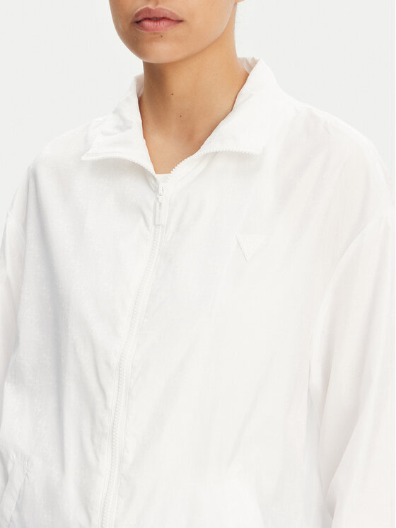 Guess Guess Преходно яке V5GL01 WH482 Бял Regular Fit