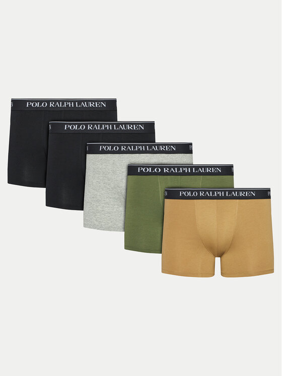 Polo Ralph Lauren Set di 5 boxer 714864292011 Multicolore, taglia : M