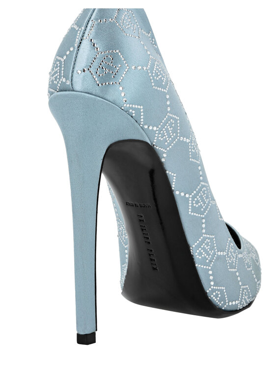 PHILIPP PLEIN PHILIPP PLEIN Czółenka 22503 Błękitny
