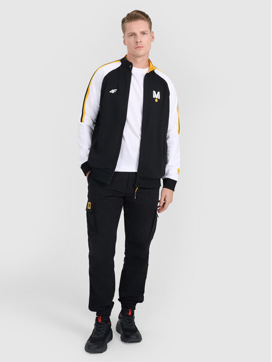 4F 4F Bluza TEAMWEAR Czarny Regular Fit