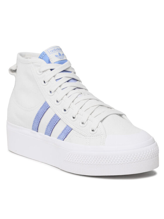 adidas Scarpe Nizza Platform Mid Shoes FZ6189 Bianco Modivo