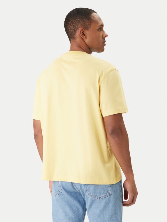 Guess Jeans Guess Jeans Тишърт M6RI45 K8HM0 Жълт Oversize