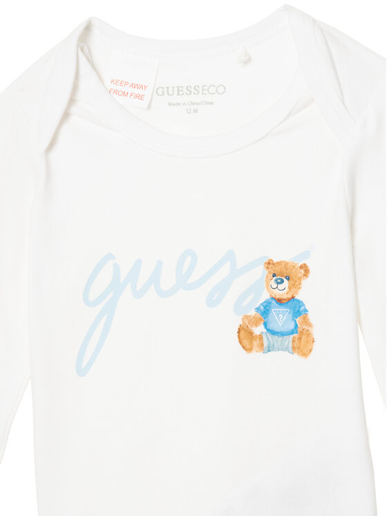 Guess Guess Set Sweatshirt, Body und Jogginghose H6YG09 K4135 Hellblau Regular Fit